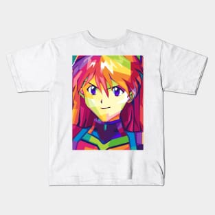 Popart Asuka Face Kids T-Shirt